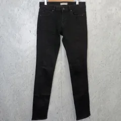 UNIQLO ユニクロ レディース25号 ハイライズスリムジーンズ ブラック □□