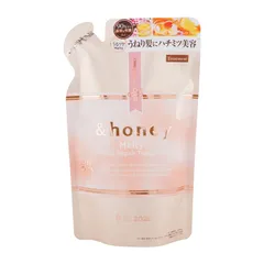 &honey アンドハニー Melty モイストリペア ヘアトリートメント2.0 詰替え 350g スウィートローズハニーの香り レフィル[ネコポス]