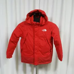 THE NORTH FACE ザ・ノース・フェイス キッズ グースダウン ダウン レッド 130