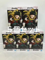 未開封 僕のヒーローアカデミア Grandista 緑谷出久 デク フィギュア 5個セット LFQ828 f101