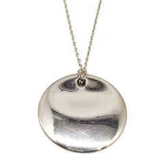 TIFFANY&Co. ティファニー エルサペレッティ ネックレス ペンダント ラウンド Sv925 シルバー ユニセックス アクセサリー