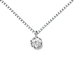 【新品】 [Diamond Lab] ダイヤモンド ネックレス レディース 一粒 0.07ct