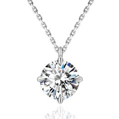 格安！0.4CT 憧れの一粒ダイヤモンド ネックレス プラチナ製 格安 