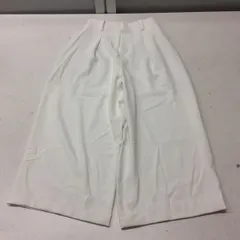 送料無料★UNIQLO ユニクロ★ガウチョパンツ ワイドパンツ★レディースXSサイズ★ホワイト　白#41226sNj116