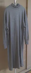 オフタートルワンピース　グレー　M