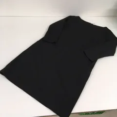 送料無料★UNIQLO ユニクロ★シャツワンピース　ロングワンピース★レディースMサイズ★ブラック　黒　#60404sss
