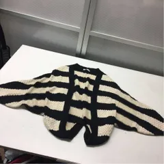 送料無料★Alphabet's alphabet★アルファベッツアルファベット★ニットカーディガン★ボーダー★レディースフリーサイズ#20619sbe