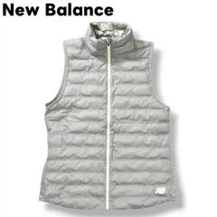 【高機能】 ニューバランス New Balance プリマロフト PRIMALOFT 中綿 キルティング ジャケット ジャンパー ジップアップ 裏地 フリース L ライトグレー スポーツ アウトドア カジュアル ウェア ウィメンズ レディース ♪