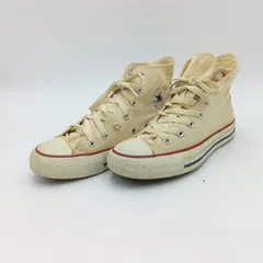 CONVERSE コンバース ALL STAR オールスター スニーカー アンブリーチホワイト ユニセックス 24.5cm C-15-6