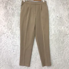 Alma Design アルマデザイン 美脚 テーパード パンツ グレージュ Mサイズ 〇□