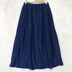 アニエスベー ティアードスカート ロング フレア コットンガーゼ 38