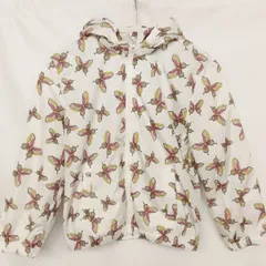 Gap Kids ギャップキッズ プリントウインドバスター ホワイト（バタフライ柄） 130cm ○◇☆