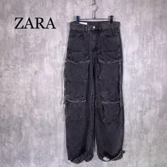 『ZARA』ザラ (36) デニムカーゴパンツ