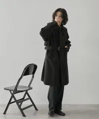 JUNRED ジュンレッド ロングコート メンズ S M L 新品 タグ付き ブラック