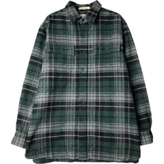 古着 90~00年代 エルエルビーン L.L.Bean TRADITIONAL FIT 長袖 フランネルチェックシャツ メンズL相当 ヴィンテージ/eaa599584