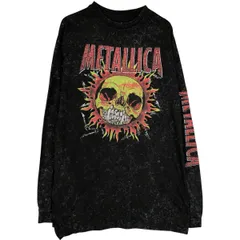 古着 METALLICA メタリカ タイダイ柄 ロンT バンドTシャツ バンT メンズXXL相当/eaa598003