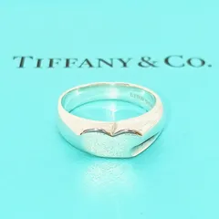 とうちゃん　Tiffany ティファニーリング カーブドハート　11号 Tiffany カーブドハートリング11号
