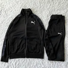 状態良 PUMA プーマ セットアップ ジャージ トラックジャケット 上下セット ジョガーパンツ 古着 4509