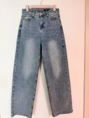 レディース ワイド 基本 デニム M サイズ