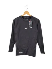 アンダーアーマー◆メンズ UA コールドギア コンプレッションインナー クルー 裏起毛 ブラック