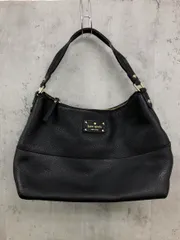 kate spade ケイトスペード PXRU3154 レザー ショルダー バッグ 黒 ■■ レディース