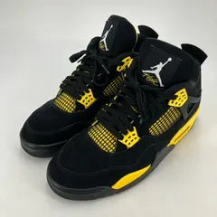 【イオン広店】 中古 NIKE AIR JORDAN | ナイキ　エアー　ジョーダン スニーカー Air Jordan 4 Retro 'Thunder'(2023) DH6927-017 イエロー 29cm 【126】
