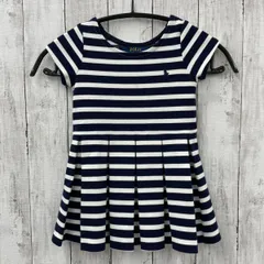 【 POLO RALPH LAUREN 】ポロラルフローレン ボーダー ワンピース ネイビー ベビー服
