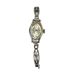 【不動品】CITIZEN シチズン RNONE ローヌ 手巻き 腕時計 23J 23石 RH0Q3509-S シルバー文字盤 銀色 2針 レディース ブレスレット ウォッチ ヴィンテージ ビンテージ アンティーク コレクション アクセサリー