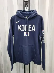 ナイキ KOREA 韓国 WHO フードTシャツ ネイビー