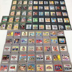 ジャンク】ゲームボーイ・ゲームボーイカラー ソフト 92本 大量まとめ