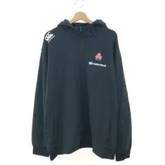 CANTERBURRY カンタベリー ジップアップパーカー 大きいサイズ:5L 日本代表/ワッペン   コットン混 ブラック メンズ / 240001177960のサムネイル
