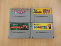 スーパーファミコンソフト　スーパーマリオワールド、ドンキーコング、スーパーマリオコレクション、ストリートファイター