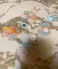 サンリオ リトルツインスターズ キキ ララ キーホルダー 4個