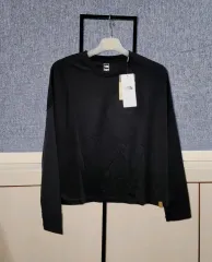THE NORTH FACE ブラック レディース 長袖 ウールTシャツ