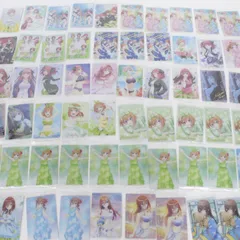 【★加古川物流】中古 未開封 五等分の花嫁 ウエハース 60点 まとめ 中野一花 二乃 三玖 四葉 五月 SP 他 【721】