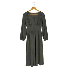 エヌナチュラルビューティーベーシック N.NATURAL BEAUTY BASIC ピーチVネックギャザーワンピース レディース JPN：M 