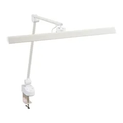 【新品】オーム電機 デスクライト LED クランプタイプ 無段階調光 3段階調色 白色/昼光色/電球色 JIS卓上照度規格 AA準拠 平均演色評価数 Ra95 ホワイト 白｜AS-LDR772K-W 06-1806