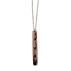 Tiffany & Co. 1837 バータグ ネックレス - メルカリ