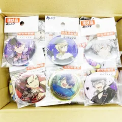 【★加古川物流】中古品 あんスタ 大神晃牙 朔間凛月 乙狩アドニス 羽風薫 鬼龍紅郎 等 缶バッジまとめ 【710】