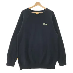 【中古】Dime WAVE CABLE SWEAT セーター XL ネイビー ダイム[10]のサムネイル
