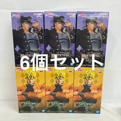 未開封 ジョジョの奇妙な冒険  スターダストクルセイダース Mometria フィギュア 6個セット SFQ465 c101