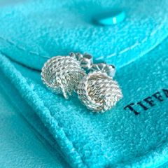 Tiffany&Coティファニー サマセット メッシュボール ピアス シルバー TIFFANY&Co. ティファニー サマセットメッシュ ボール ピアス シルバー