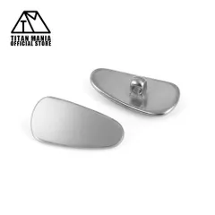 TITAN MANIA チタンマニア 眼鏡 鼻パッド ノーズパッド チタン製 Ver2 超軽量 ネジ式 メガネパット 鼻パット チタンメタルパット メガネ サングラス 鼻あて 滑り止め 交換用