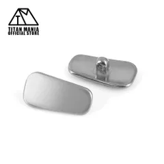 TITAN MANIA チタンマニア 眼鏡 鼻パッド ノーズパッド チタン製 Ver3 超軽量 ネジ式 メガネパット 鼻パット チタンメタルパット メガネ サングラス 鼻あて 滑り止め 交換用