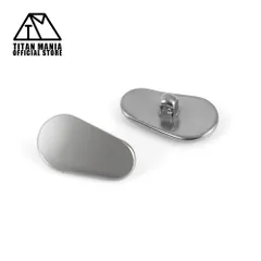 TITAN MANIA チタンマニア 眼鏡 鼻パッド ノーズパッド チタン製 Ver4 超軽量 ネジ式 メガネパット 鼻パット チタンメタルパット メガネ サングラス 鼻あて 滑り止め 交換用