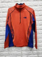 THE NORTH FACE ザノースフェイス 弱起毛 ハーフジップ Tシャツ 95サイズ k180