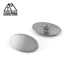 TITAN MANIA チタンマニア 眼鏡 鼻パッド ノーズパッド チタン製 Ver5 超軽量 ネジ式 メガネパット 鼻パット チタンメタルパット メガネ サングラス 鼻あて 滑り止め 交換用