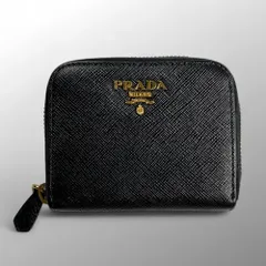 PRADA プラダ / サフィアーノ ラウンドファスナー コインケース 1MM268 参考定価：62,800+tax