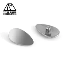 TITAN MANIA チタンマニア 眼鏡 鼻パッド ノーズパッド チタン製 Ver6 超軽量 ネジ式 メガネパット 鼻パット チタンメタルパット メガネ サングラス 鼻あて 滑り止め 交換用