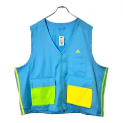 adidas アディダス Kid Core ベスト ライトブルー(メンズ XL)中古 古着 X0792